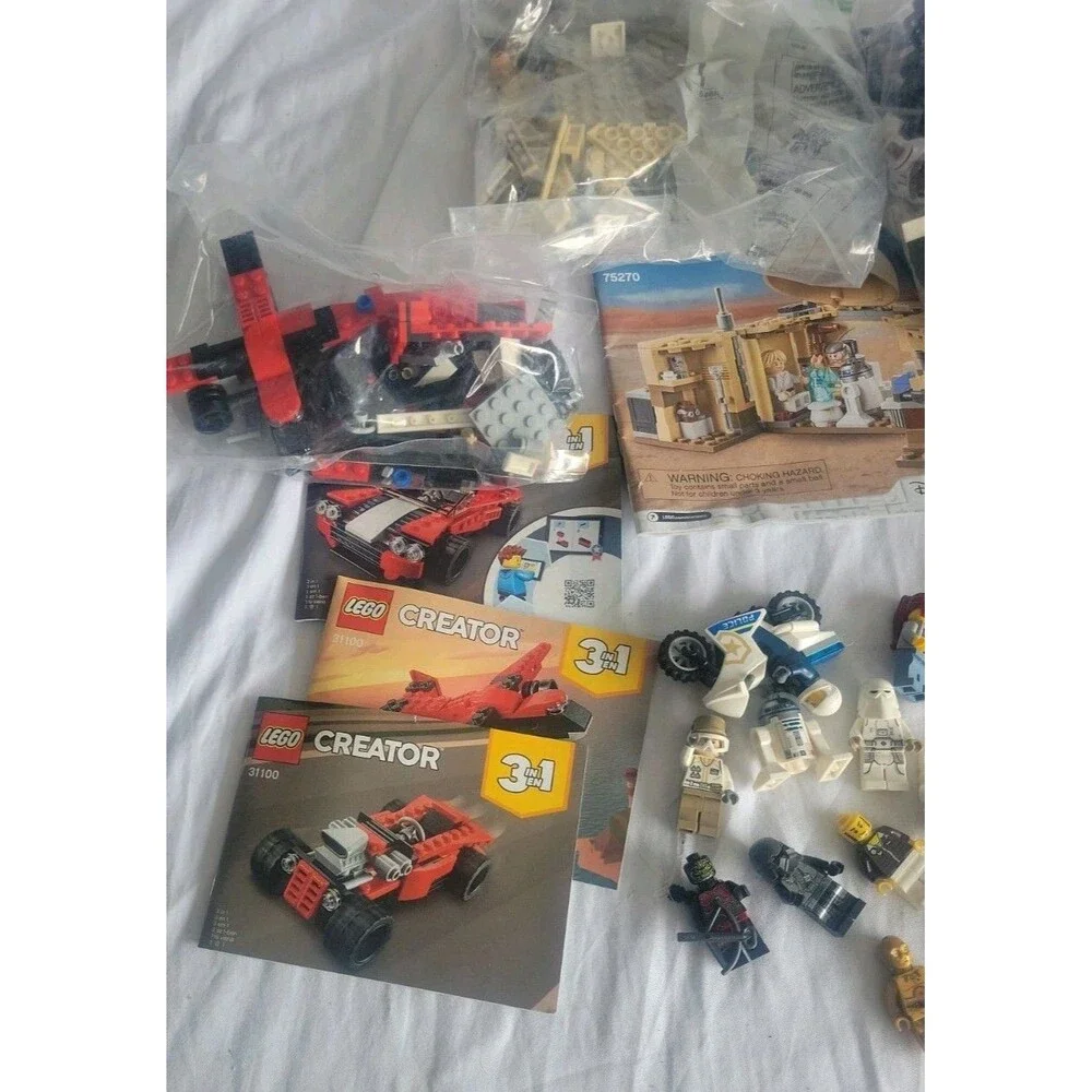 LEGO Lot Star Wars 75270 Creator 31100 Minifigs R2D2 Yoda C3PO Snowtrooper Parts